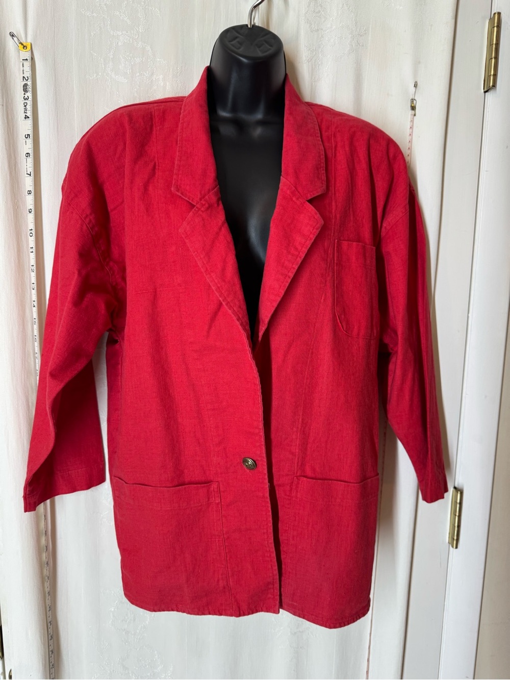 Vintage Allison Smith Linen Blend Blazer